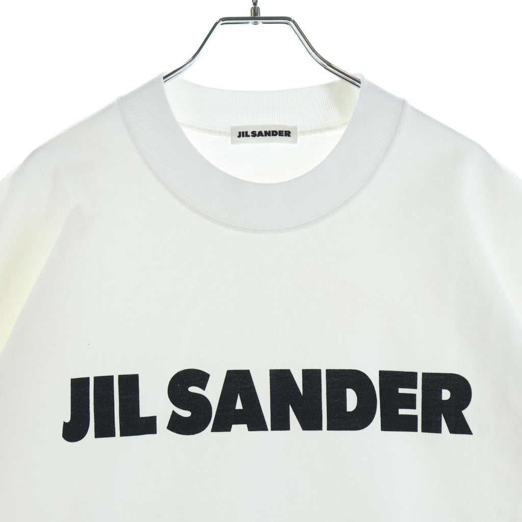 JIL SANDER(ジルサンダー) フロントロゴプリント 半袖Tシャツ コットン JSMP707020 ホワイト