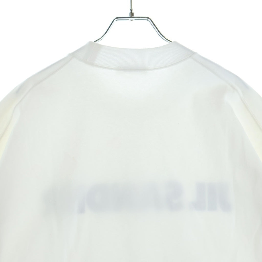 JIL SANDER(ジルサンダー) フロントロゴプリント 半袖Tシャツ コットン JSMP707020 ホワイト