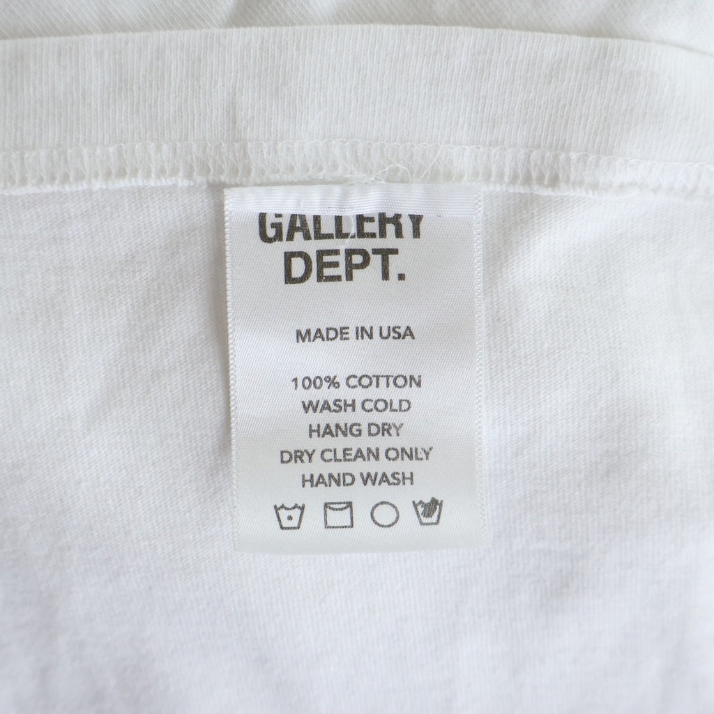 GALLERY DEPT.(ギャラリーデプト) French Souvenir Tee フレンチ スーヴニール 半袖Tシャツ ホワイト