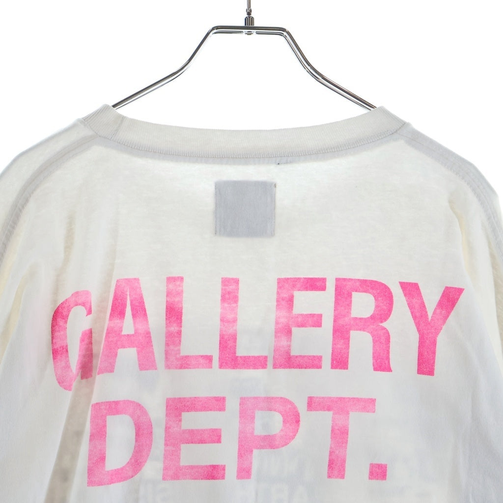 GALLERY DEPT.(ギャラリーデプト) Good Luck Collector Long Sleeve グッドラック コレクター 長袖Tシャツ ホワイト