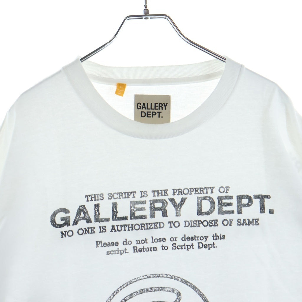 GALLERY DEPT.(ギャラリーデプト) File Copy Tee ファイルコピー 半袖Tシャツ ホワイト