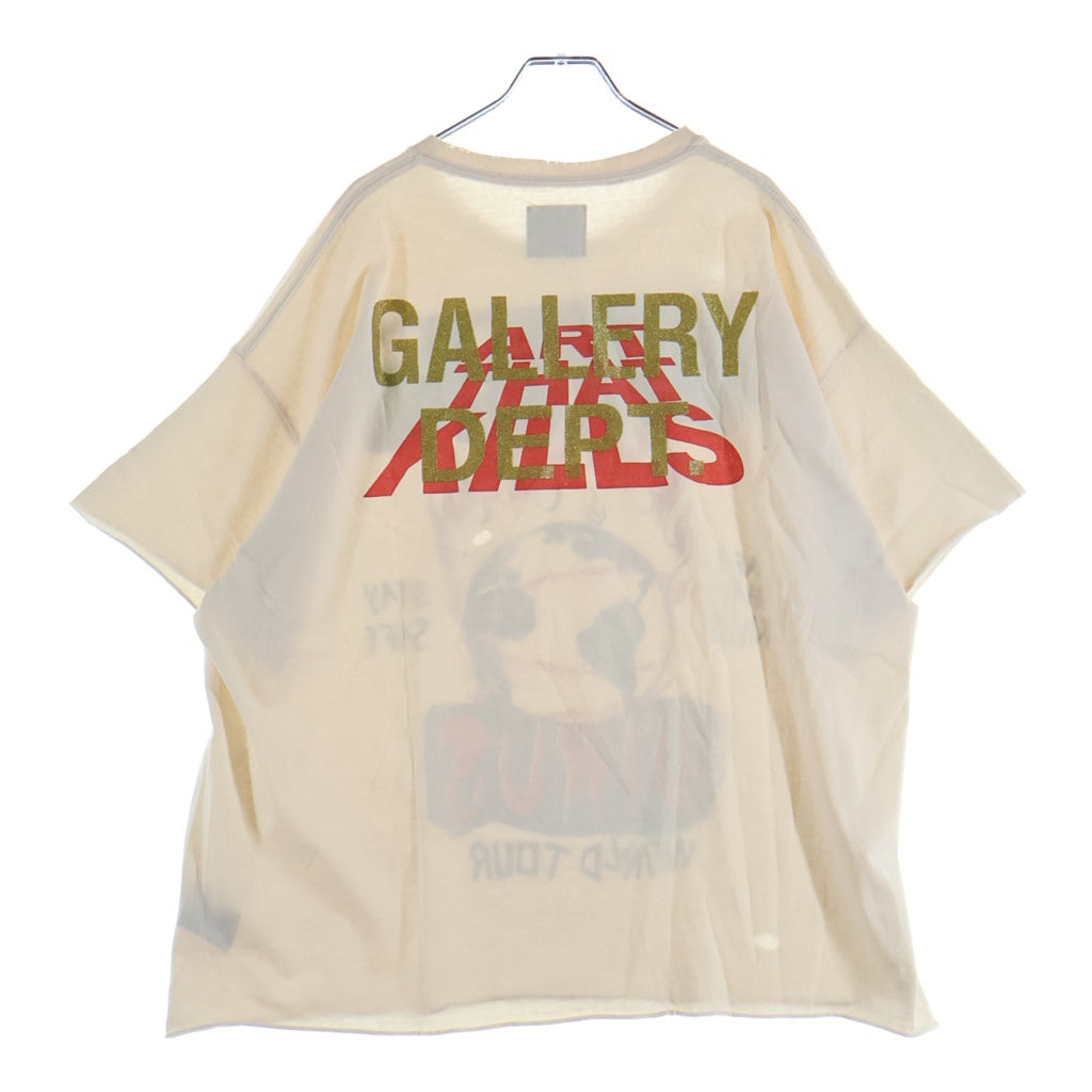 GALLERY DEPT.(ギャラリーデプト) ATK Corona Tour Tee コロナ ツアー 半袖Tシャツ ホワイト