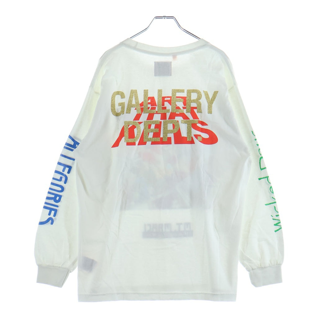 GALLERY DEPT.(ギャラリーデプト) Mt Marci Allegolies Photo L/S Tee マウントマーシーアレゴリーロングスリーブ長袖Tシャツ ホワイト