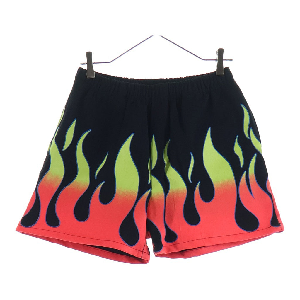 GALLERY DEPT.(ギャラリーデプト) Flame Shorts フレーム ショートパンツ ハーフパンツ ブラック