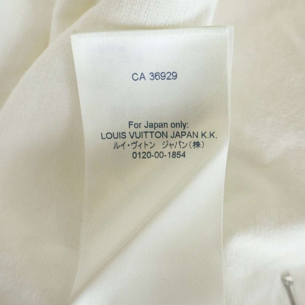 LOUIS VUITTON(ルイヴィトン) インサイドアウト クルーネック 半袖Tシャツ コットン RM212Q JYN HIY47W ホワイト