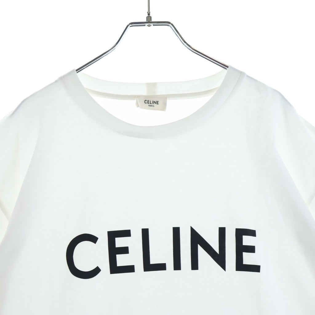 CELINE(セリーヌ) フロントロゴプリント 半袖Tシャツ 2X681501F ホワイト