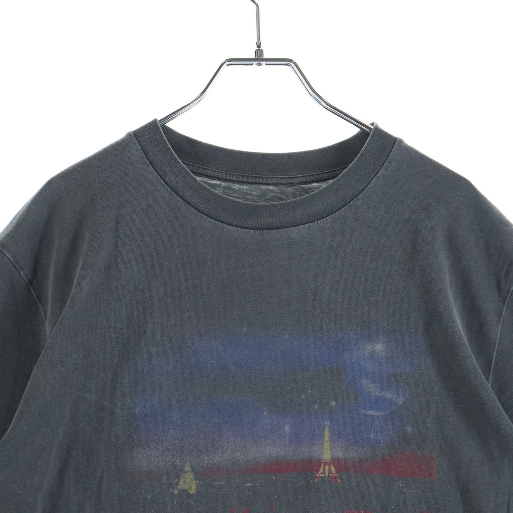 BALENCIAGA(バレンシアガ) パリ ヴィンテージプリント 半袖Tシャツ 485978 TUK22 グレー