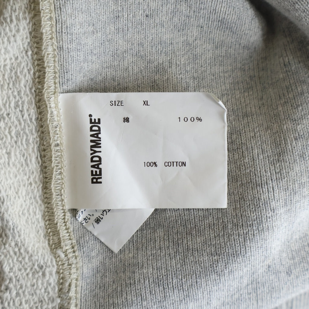 READY MADE(レディメイド) 22AW ×DENIM TEARS COTTON WREATH HOODIE デニムティアーズ スウェットプルオーバーパーカー RE-DT-GY-00-00-08 グレー
