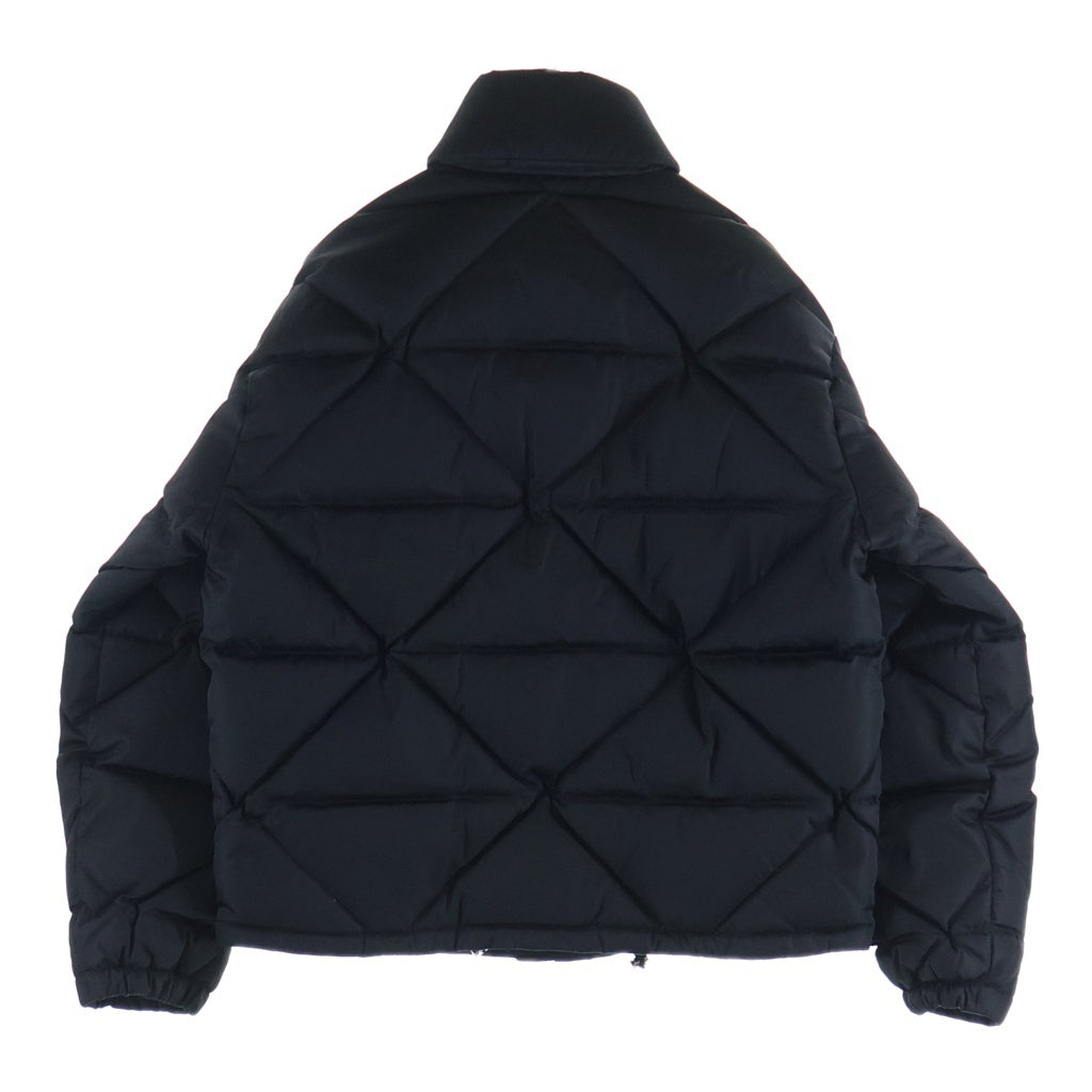 PRADA(プラダ) RE-NYLON ロゴプリント キルティングダウンジャケット SGB803 ブラック