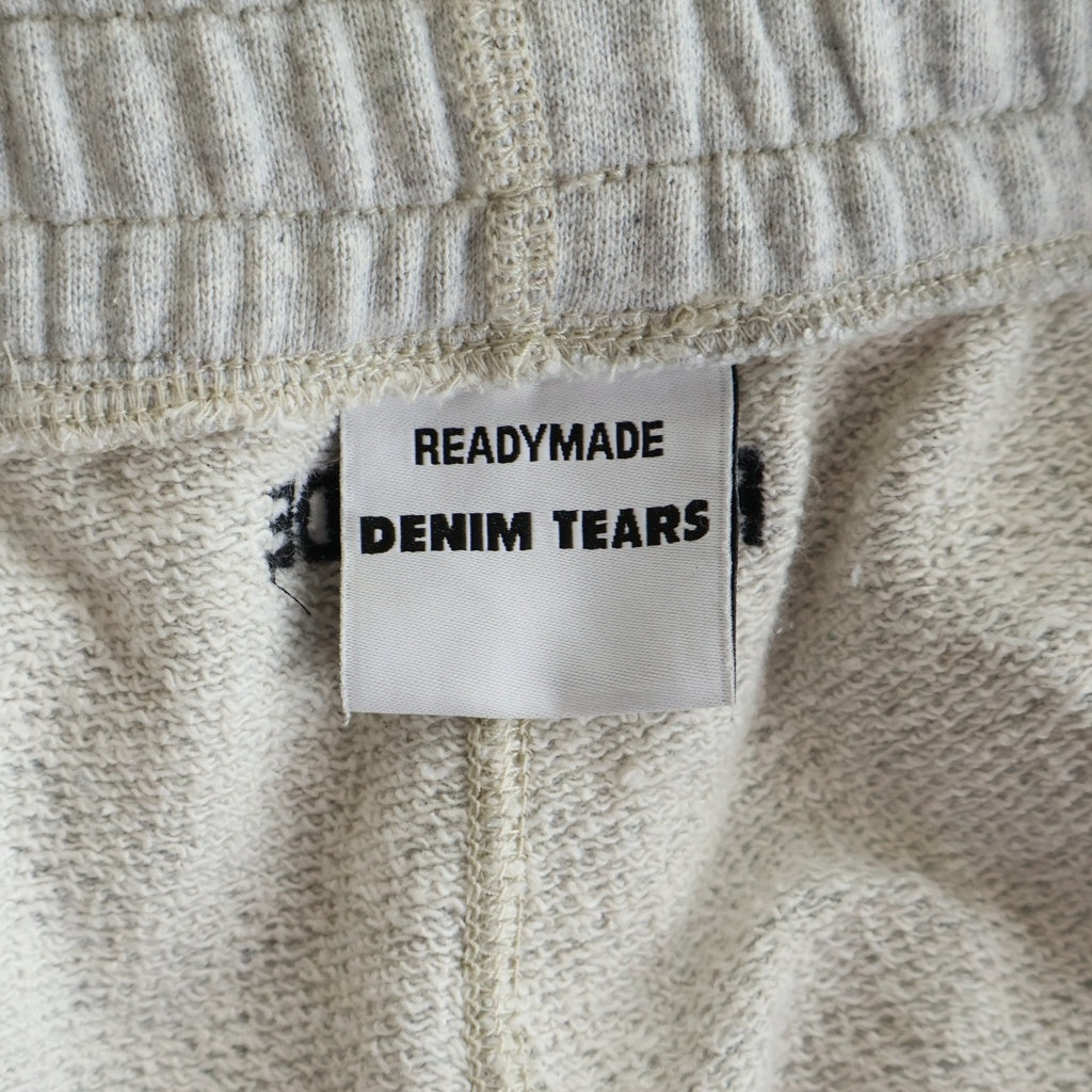 READY MADE(レディメイド) ×DENIM TEARS デニムティアーズ ショートパンツ コットン RE-DT-GY-00-00-17 グレー