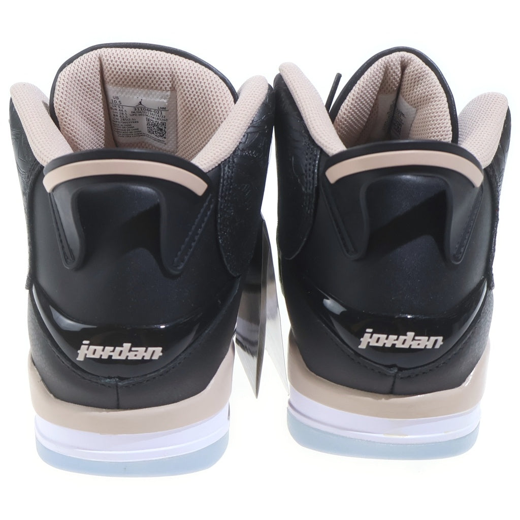 NIKE(ナイキ) AIR JORDAN DUB ZERO 311046-021 エアジョーダン ダブ ゼロ ミッドカットスニーカー US10.5/28.5cm ブラック