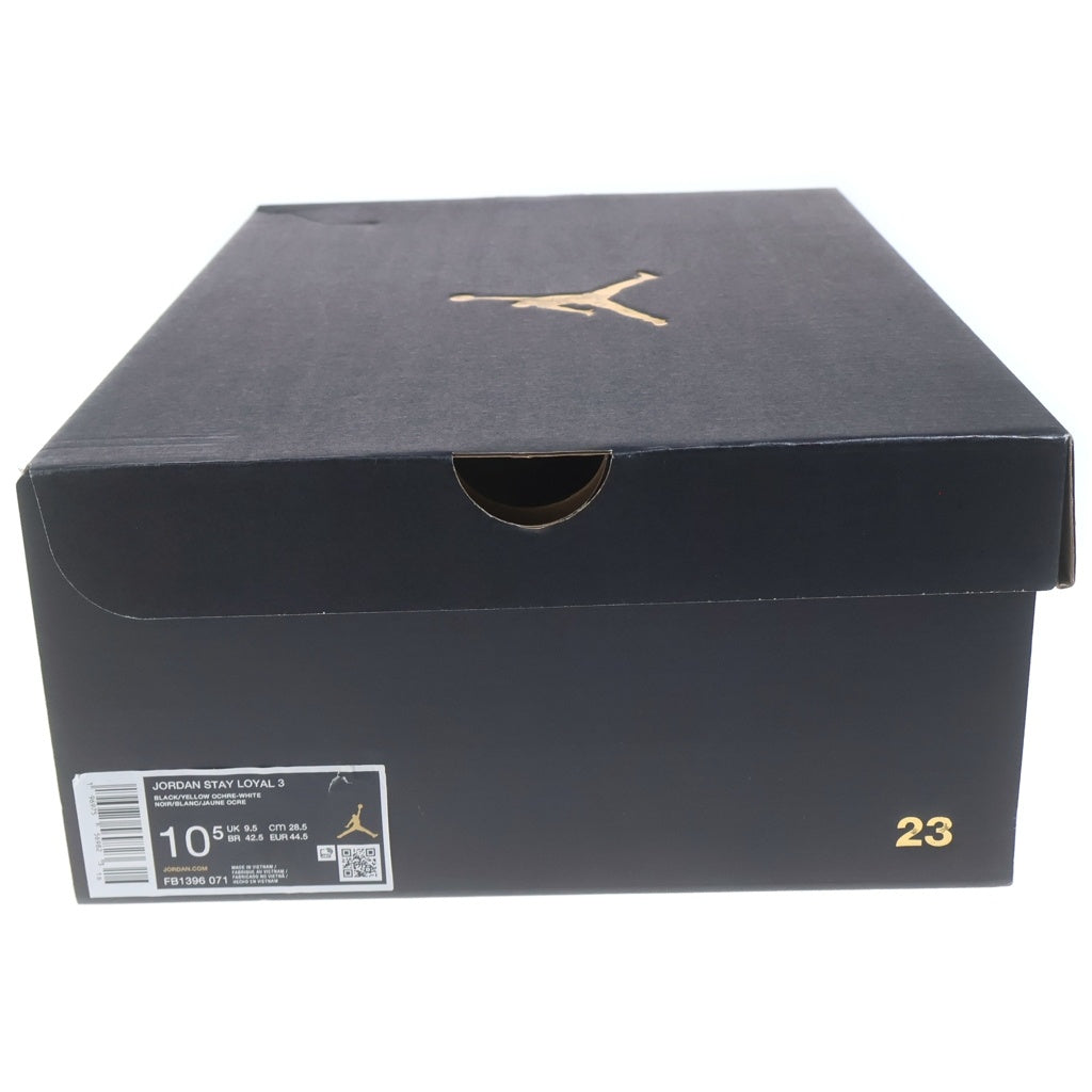 NIKE(ナイキ) JORDAN STAY LOYAL 3 FB1396-071 ジョーダン ステイ ロイヤル 3 ローカットスニーカー US10.5/28.5cm ブラック
