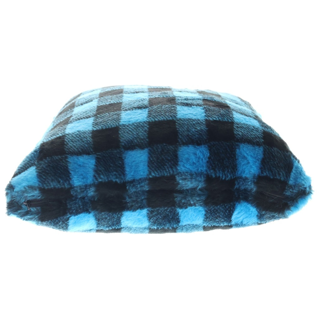 BALENCIAGA(バレンシアガ) Vichy Faux-Fur Cushion ヴィシー フェイクファー クッション 698554 T0122