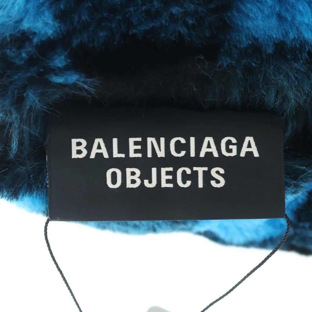 BALENCIAGA(バレンシアガ) Vichy Faux-Fur Cushion ヴィシー フェイクファー クッション 698554 T0122