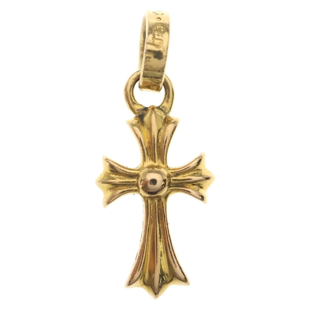 CHROME HEARTS(クロムハーツ) 22K CRS BBYFAT P/DIA ベイビーファットクロス PAVEダイヤ ペンダントトップ ゴールド BCA035