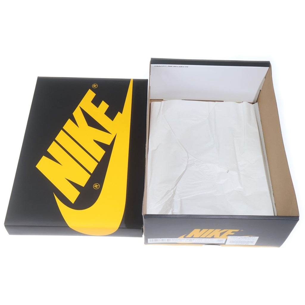 NIKE(ナイキ) AIR JORDAN 1 RETRO HIGH OG POLLEN 555088-701 エアジョーダン レトロ パラン ハイカットスニーカー US9.5/27.5cm イエロー/ブラック