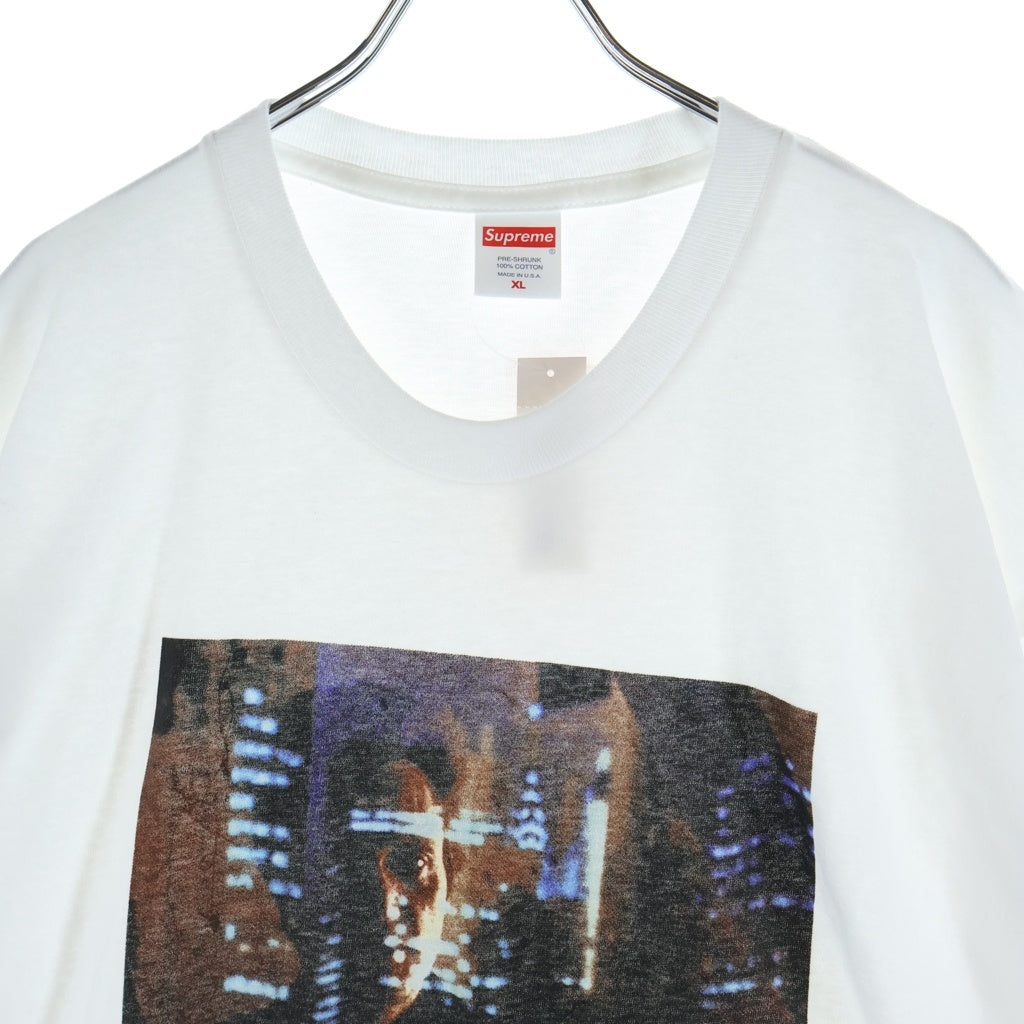 SUPREME(シュプリーム) 19AW Christopher Walken King Of New York Tee クリストファー ウォーケン キング オブ ニューヨーク 半袖Tシャツ ホワイト