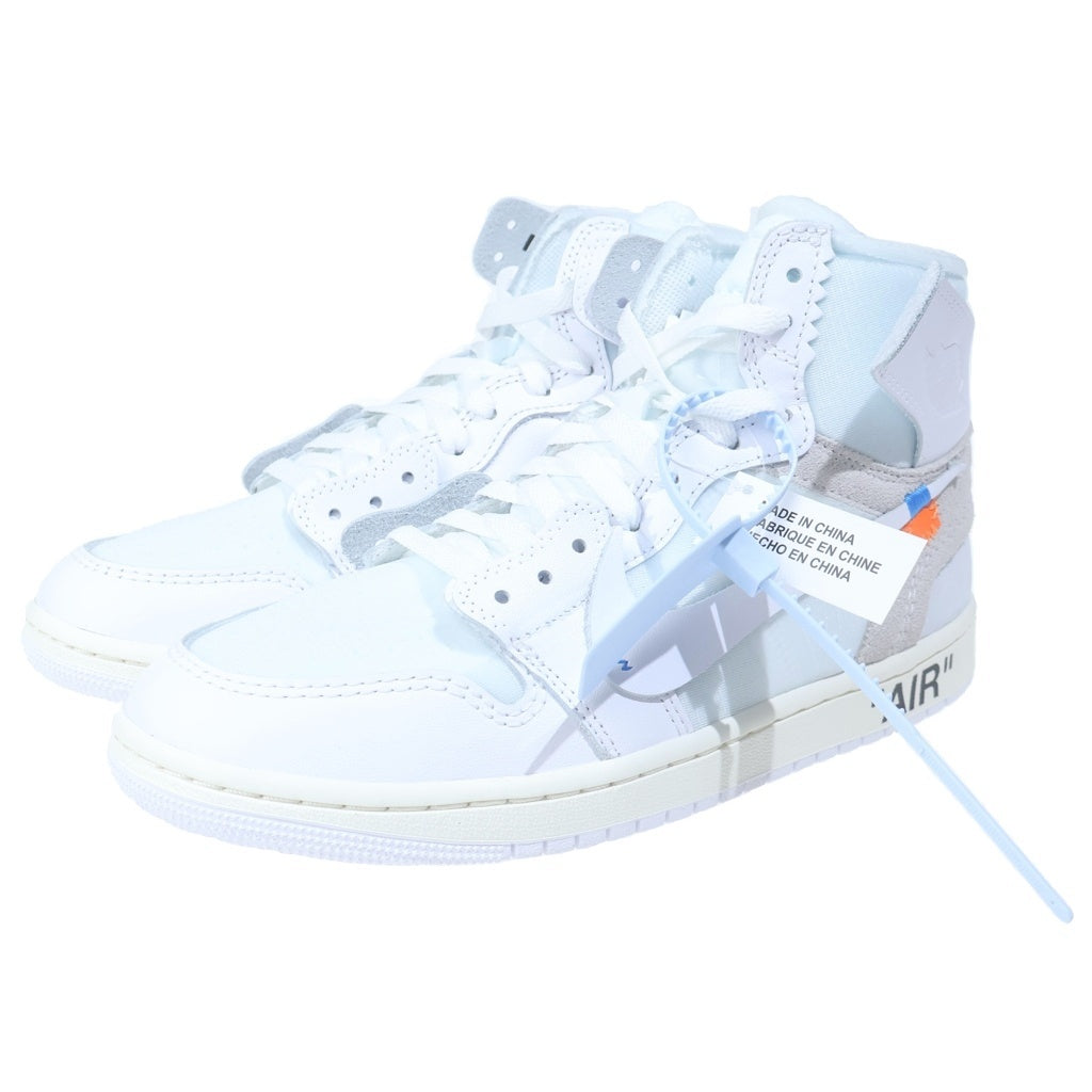 NIKE(ナイキ) ×V.A.A AIR JORDAN 1 RETRO HIGH OG ALASKA AA3834-100 エアジョーダン1 ヴァージルアブローアーカイブ アラスカ ハイカットスニーカー US8/26.0cm ホワイト