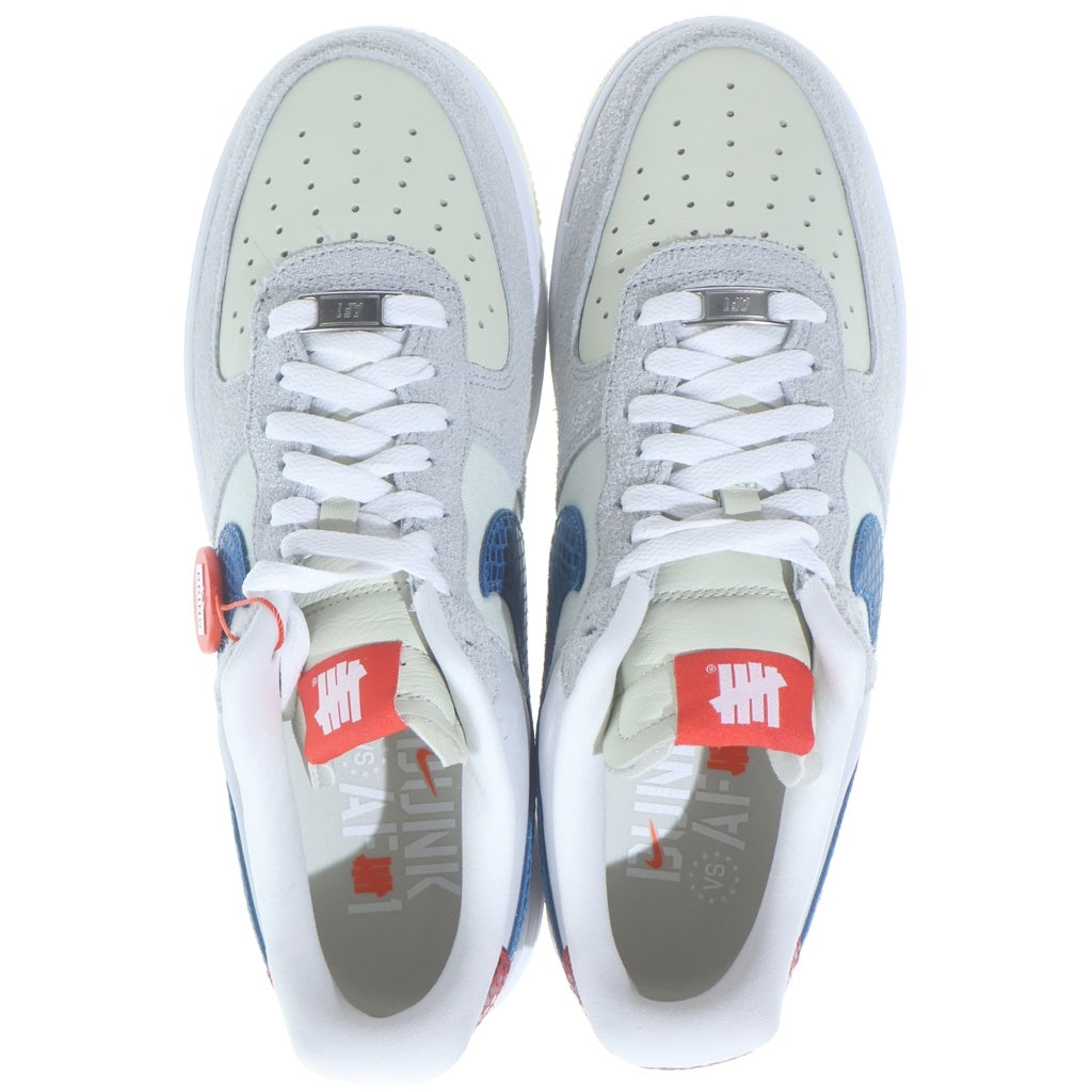 NIKE(ナイキ) ×UNDEFEATED AIR FORCE 1 LOW SP DM8461-001 アンディフィーテッド エアフォース 1 ローカットスニーカー US9/27.0cm グレー