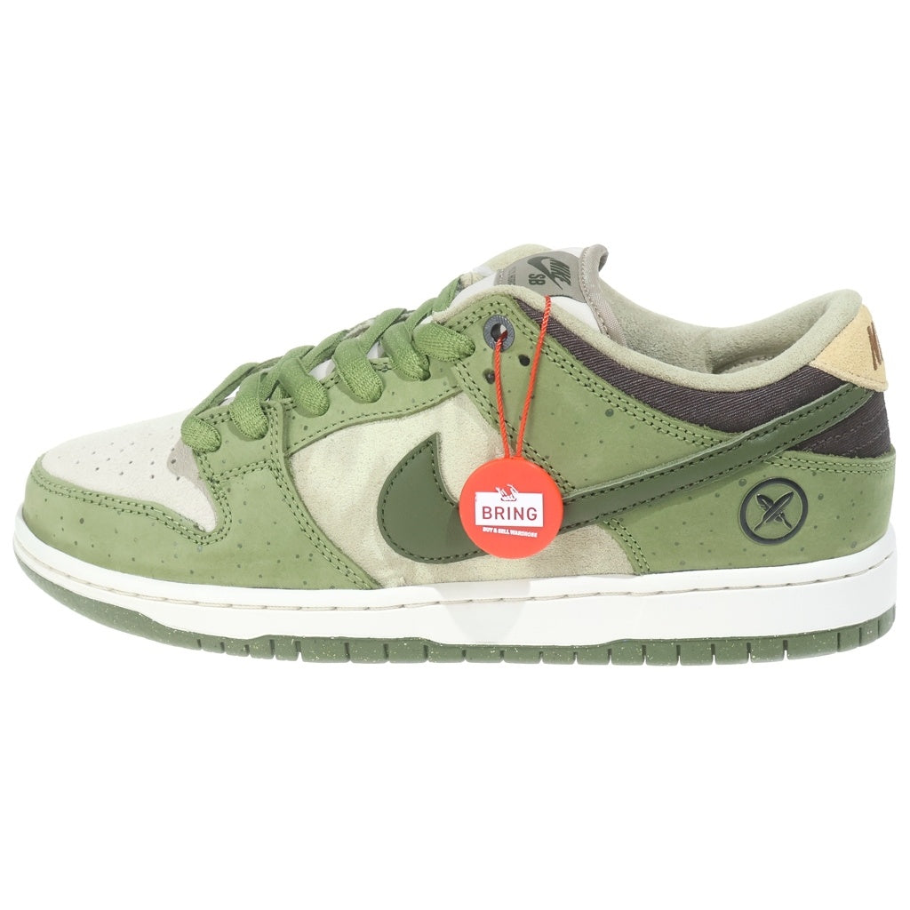 NIKE SB(ナイキエスビー) ×YUTO HORIGOME DUNK LOW PRO HF8022-300 堀米雄斗 ダンク プロ 抹茶 ローカットスニーカー グリーン US9/27.0cm