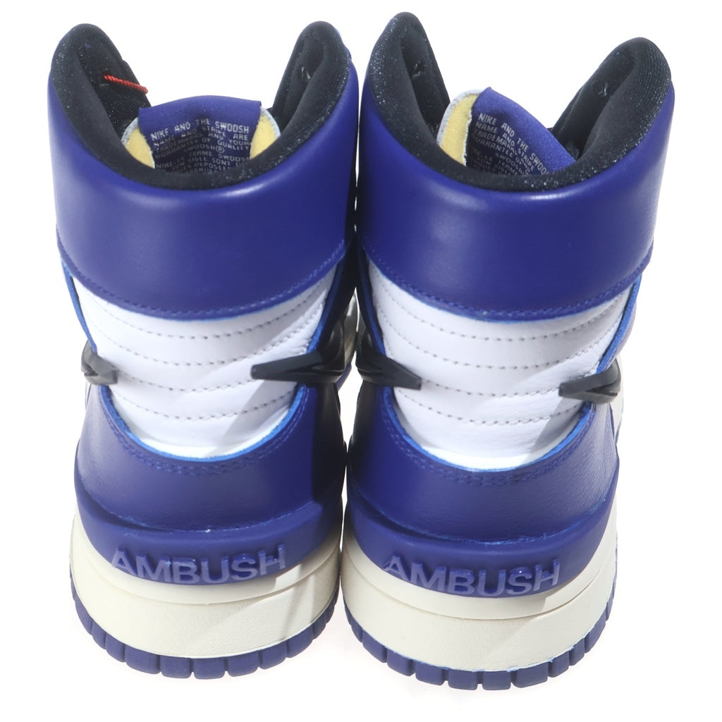 NIKE(ナイキ) ×AMBUSH DUNK HIGH DEEP ROYAL CU7544-400 アンブッシュ ダンク ディープロイヤル ハイカットスニーカー ブルー/ホワイト US8.5/26.5cm