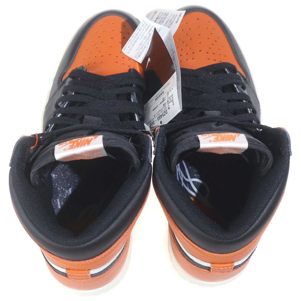 NIKE(ナイキ) AIR JORDAN 1 RETRO HIGH OG DZ5485-008 エアジョーダン 1 レトロ オージー ハイカットスニーカー オレンジ/ブラック/ホワイト US9/27.0cm