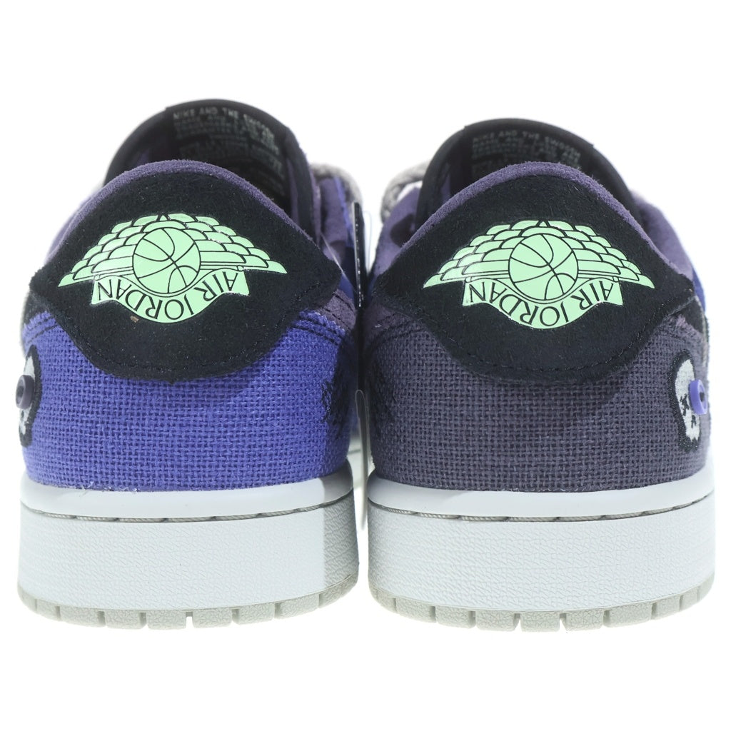 NIKE(ナイキ) ×ZION WILLIAMSON AIR JORDAN 1 RETRO LOW OG IH2309-500 ×ザイオン・ウィリアムソン エアジョーダン1 ローカットスニーカー ブルー/パープル US9/27.0cm