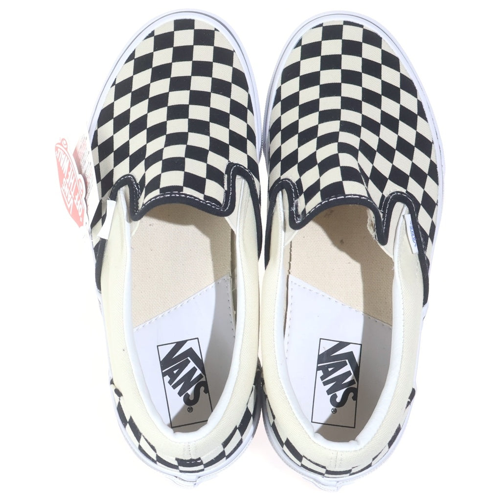 VANS(ヴァンズ) SLIP ON 50th 547756-0001 スリッポン 50周年記念モデル ローカットスニーカー US9H/27.5cm ホワイト/ブラック