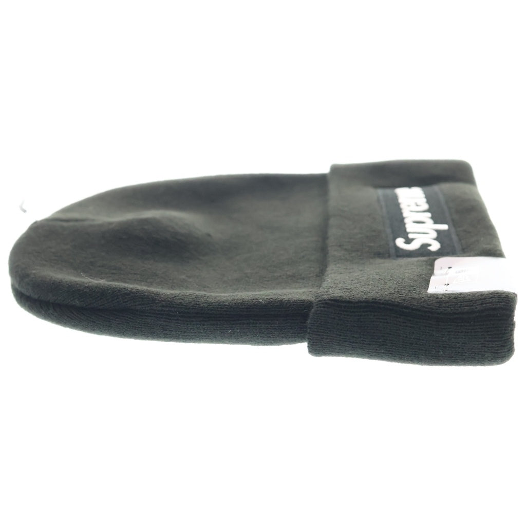 SUPREME(シュプリーム) 25AW xNEW ERA Box Logo Beanie ニューエラ ボックスロゴビーニー ニット帽 ブラック