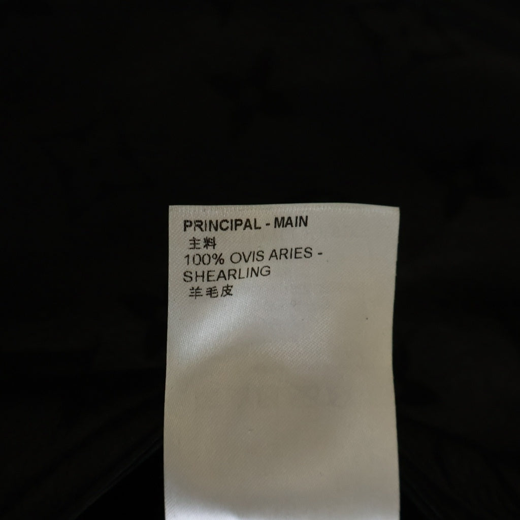 LOUIS VUITTON(ルイヴィトン) Monogram Leather Sherpa Jacket シアリング エンボスモノグラム レザージャケット RM231Q YGL HJL62X ブラック