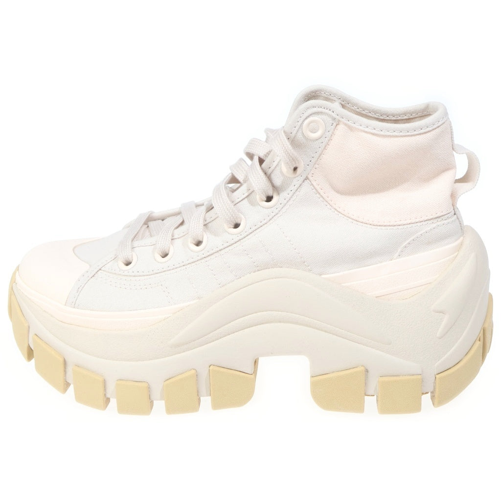 adidas(アディダス) Nizza HI XY22 GX9042 ニッツァ ハイカットスニーカー US5/23.0cm ベージュ レディース