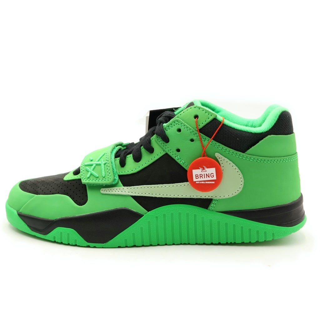 NIKE(ナイキ) ×TRAVIS SCOTT JUMPMAN JACK T-REXX トラビススコット ジャンプマン ジャック トレーナー ローカットスニーカー グリーン/ブラック IM9113-300 US9.5/27.5cm