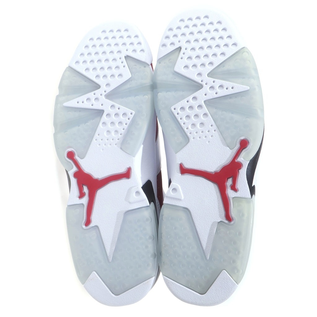 NIKE(ナイキ) AIR JORDAN 6 RETRO CARMINE CT8529-106 エアジョーダン6 カーマイン ハイカットスニーカー US11/29.0cm ホワイト/レッド