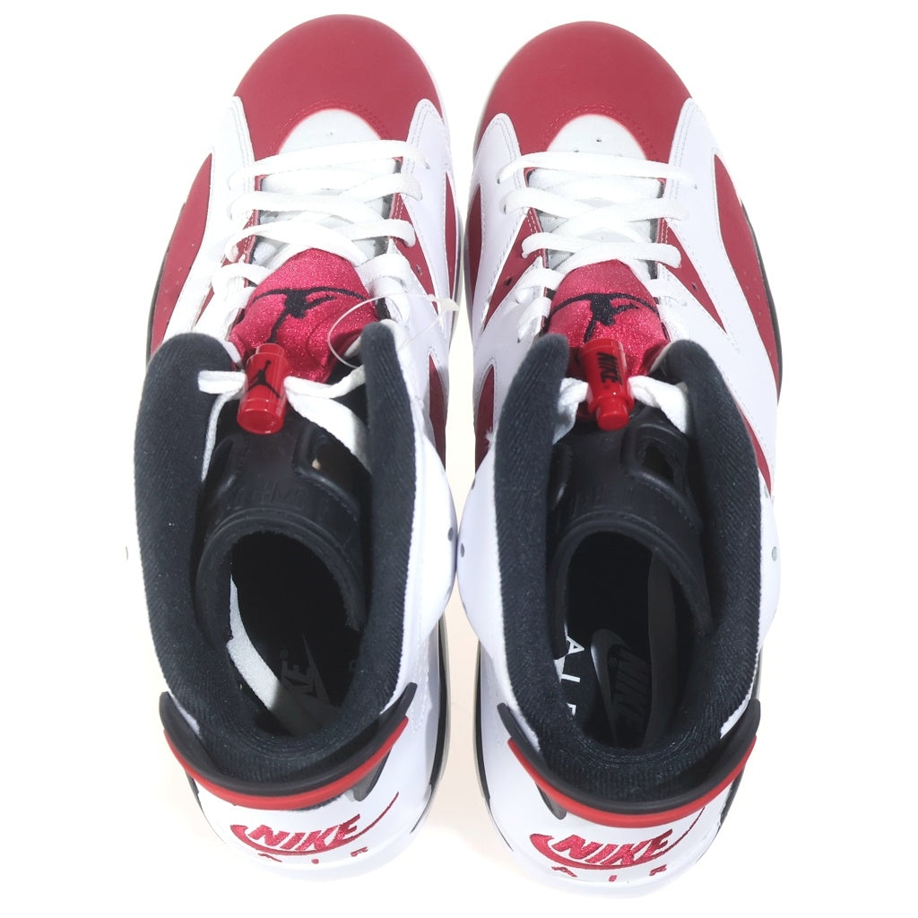 NIKE(ナイキ) AIR JORDAN 6 RETRO CARMINE CT8529-106 エアジョーダン6 カーマイン ハイカットスニーカー US11/29.0cm ホワイト/レッド