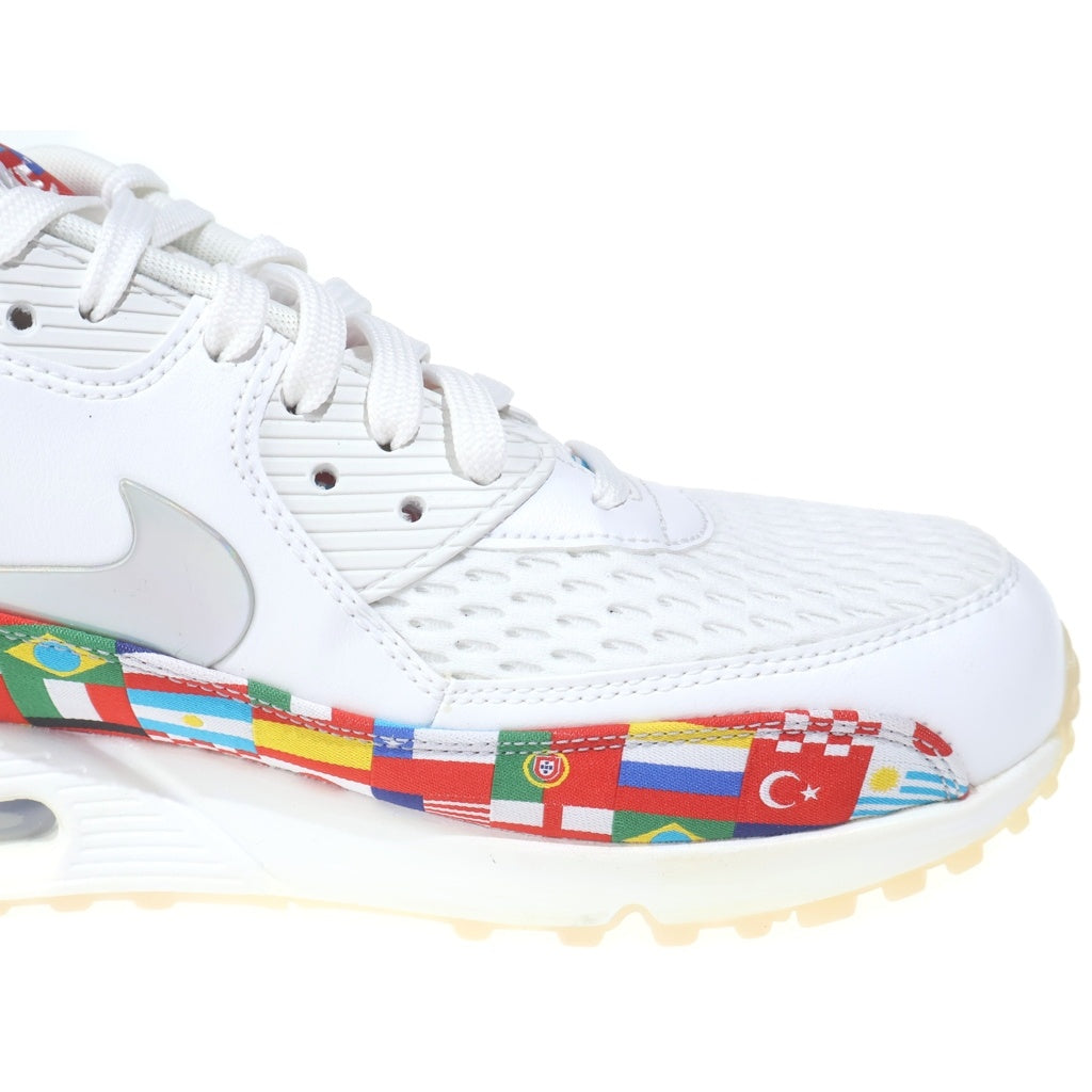 NIKE(ナイキ) AIR MAX 90 NIC QS INTERNATIONAL FLAG PACK AO5119-100 エアマックス90インターナショナル ローカットスニーカーシューズ マルチカラー US11/29cm ホワイト