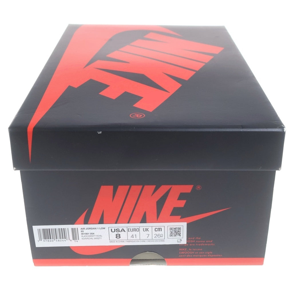 NIKE(ナイキ) AIR JORDAN1 LOW 85 IB1981-004 エアジョーダン1 ローカットスニーカー ブルー/ブラック US8/26.0cm