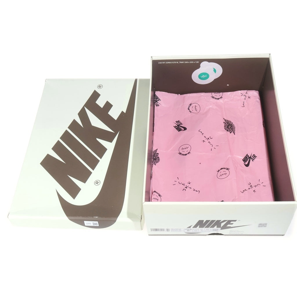 NIKE(ナイキ) ×TRAVIS SCOTT AIR JORDAN1 LOW OG SP DM7866-162 エアジョーダン1 ローカットスニーカー US9.5/27.5cm