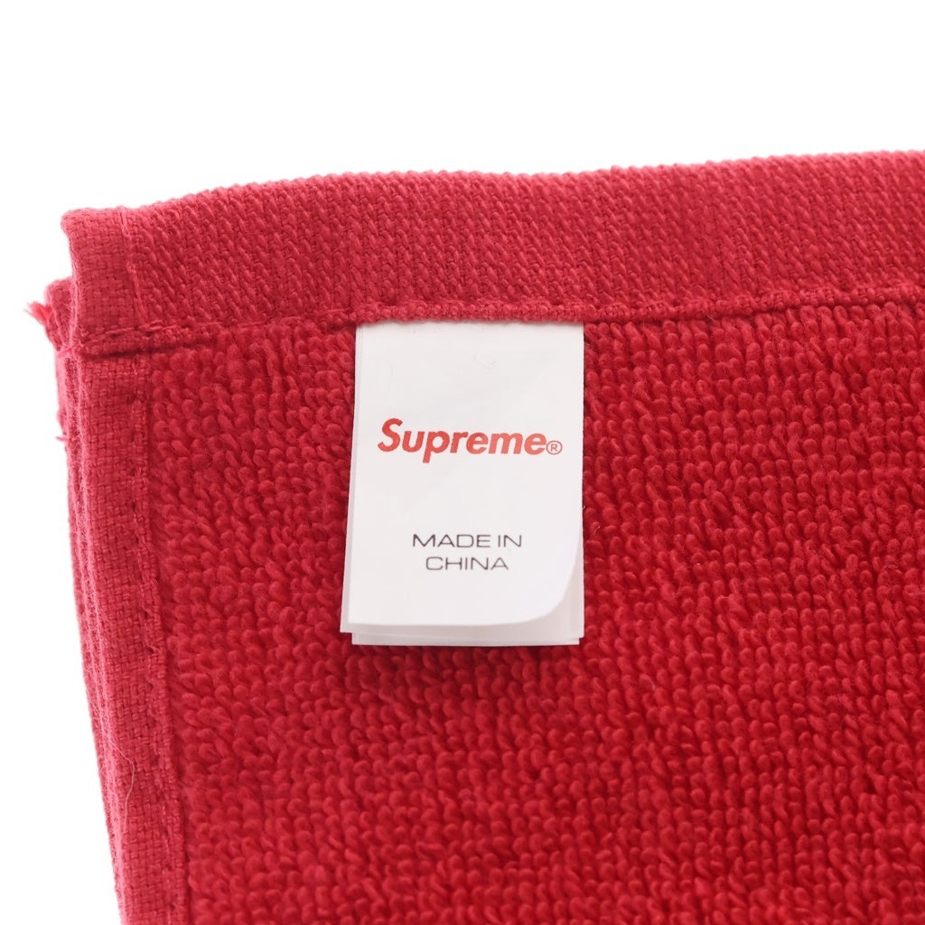 SUPREME(シュプリーム) 23SS Tonal Logo Towel トーナル ロゴ タオル レッド