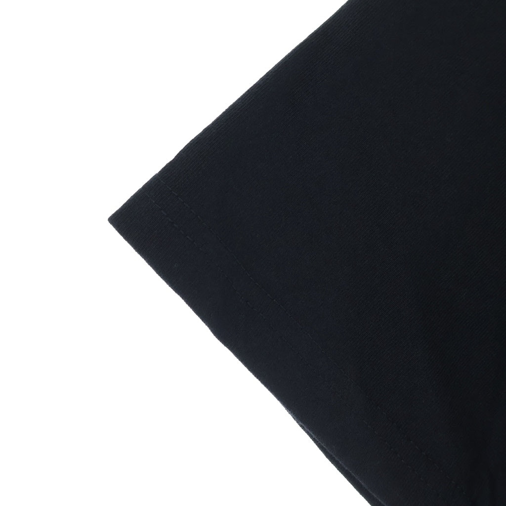 SATURDAYS SURF NYC(サタデイズサーフエヌワイシー) ×FRAGMENT DESIGN フラグメントデザイン フロントプリント半袖Tシャツ カットソー BBM-55300-B ブラック