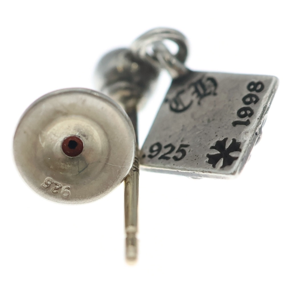 CHROME HEARTS(クロムハーツ) PYRAMID PLS DROP ピラミッド ドロップピアス シルバー
