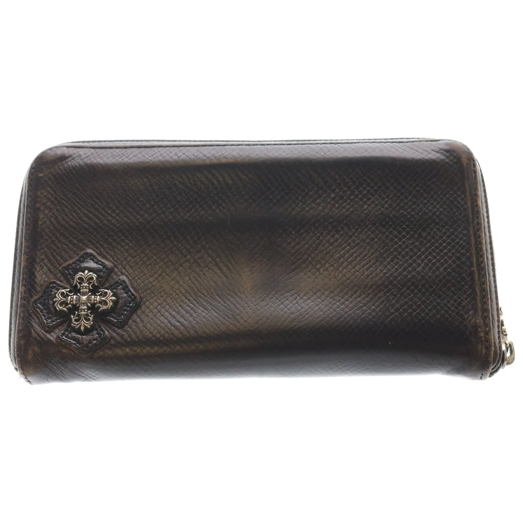 CHROME HEARTS(クロムハーツ) REC F ZIP フィリグリープラス ラウンドジップ長財布 ウォレット