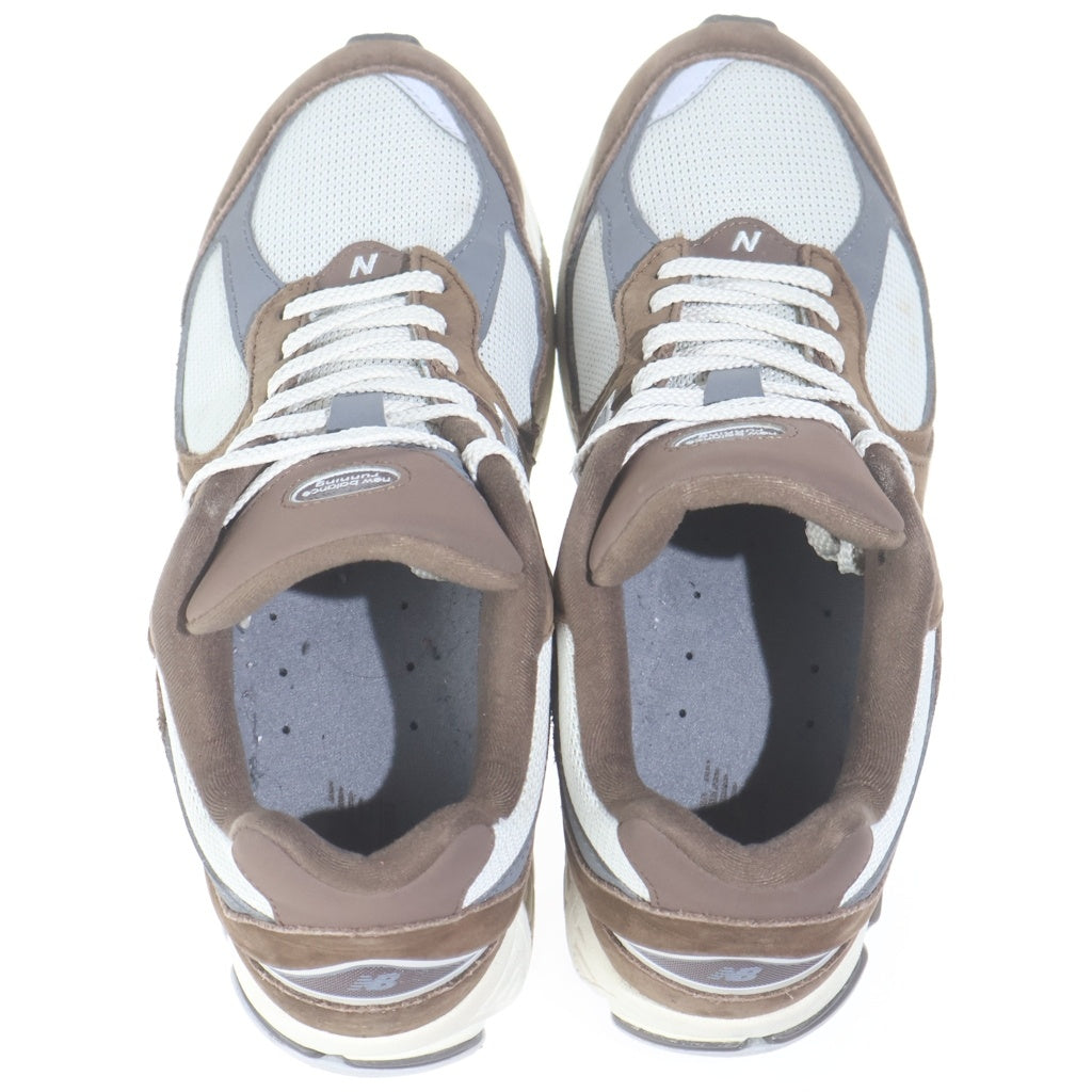 New Balance(ニューバランス) 2002R M2002RHS スウェード生地 ローカットスニーカー ブラウン US8/26.0cm