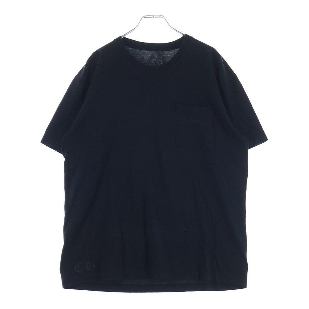 CHROME HEARTS(クロムハーツ) VINE DAGGER S/S TEE ヴァインダガー バックストライプダガー 半袖Tシャツカットソー ブラック/オレンジ