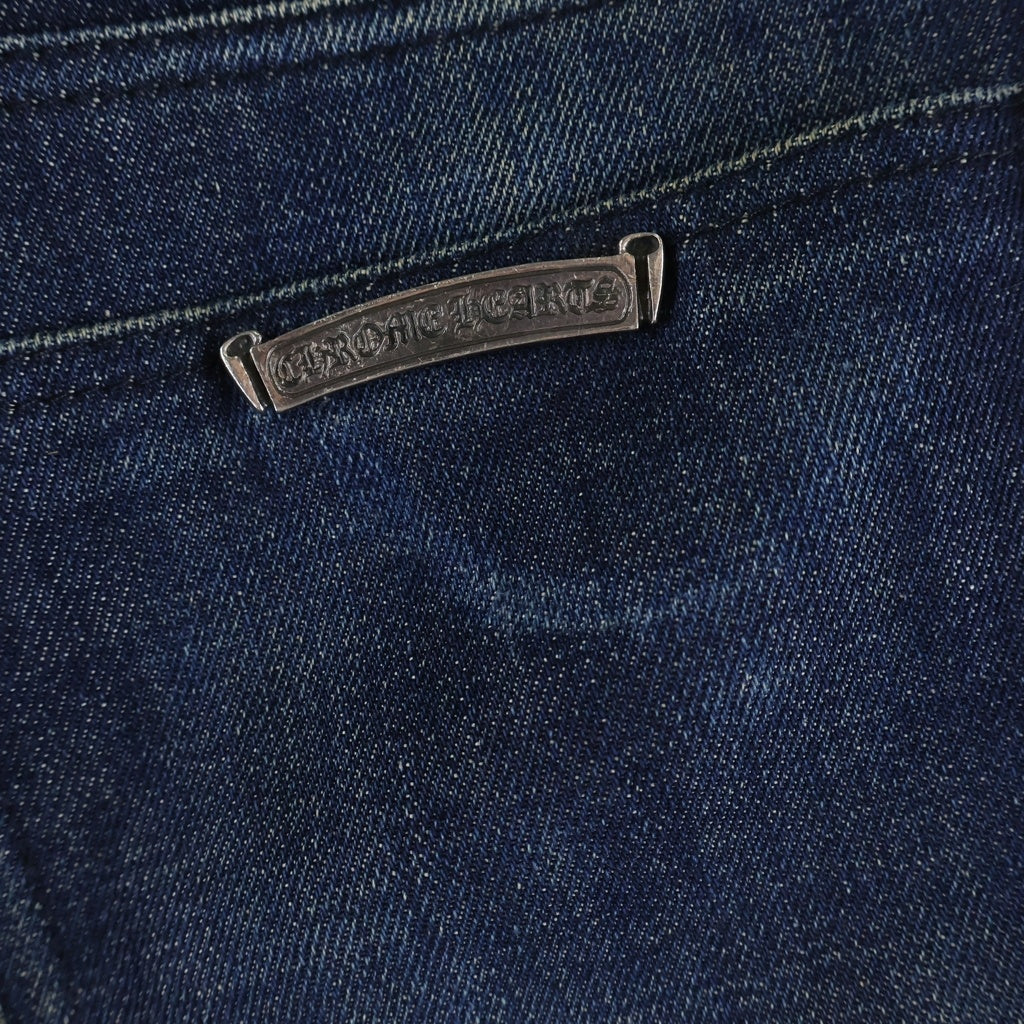 CHROME HEARTS(クロムハーツ) OLD DNM PANTS オールド クロスボタン フライデニムパンツ インディゴ