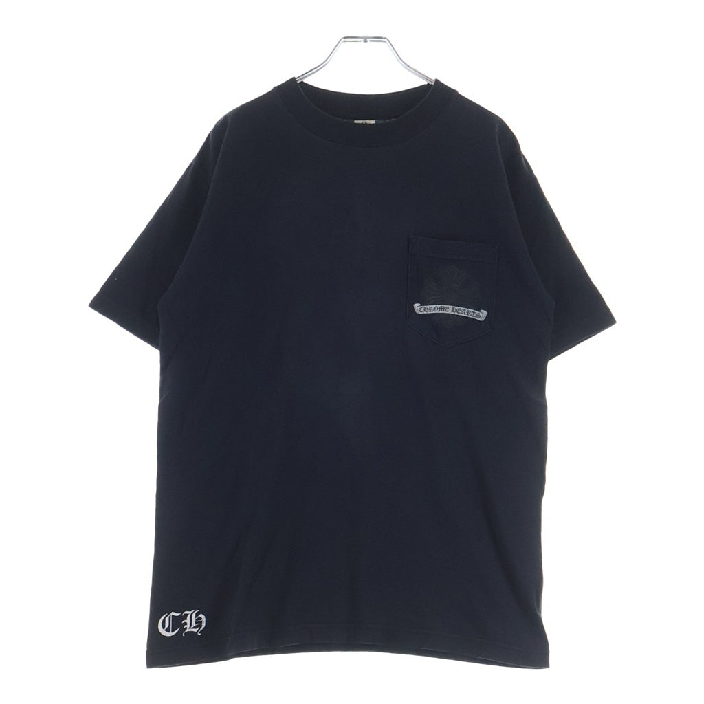 CHROME HEARTS(クロムハーツ) OLD S/S オールド バックプリントホースシュー 半袖Tシャツカットソー ブラック