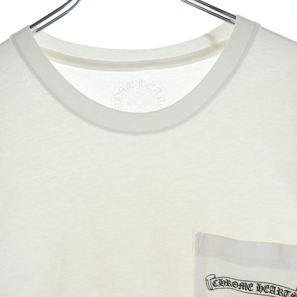CHROME HEARTS(クロムハーツ) CH S/S セメタリークロスプリント 半袖Tシャツカットソー ホワイト