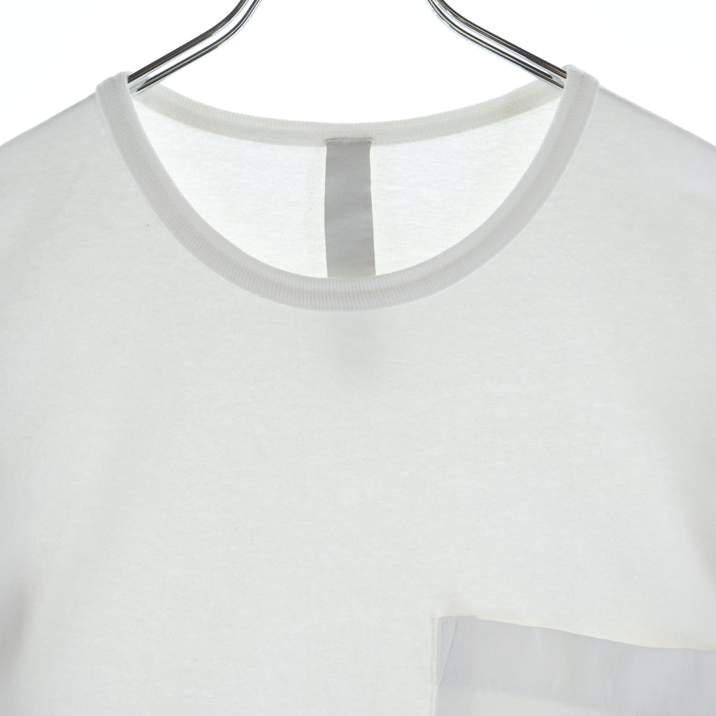 CHROME HEARTS(クロムハーツ) Y NOT Vertical Logo L/S ワイノット ヴァーティカルロゴ 長袖Tシャツカットソー ホワイト