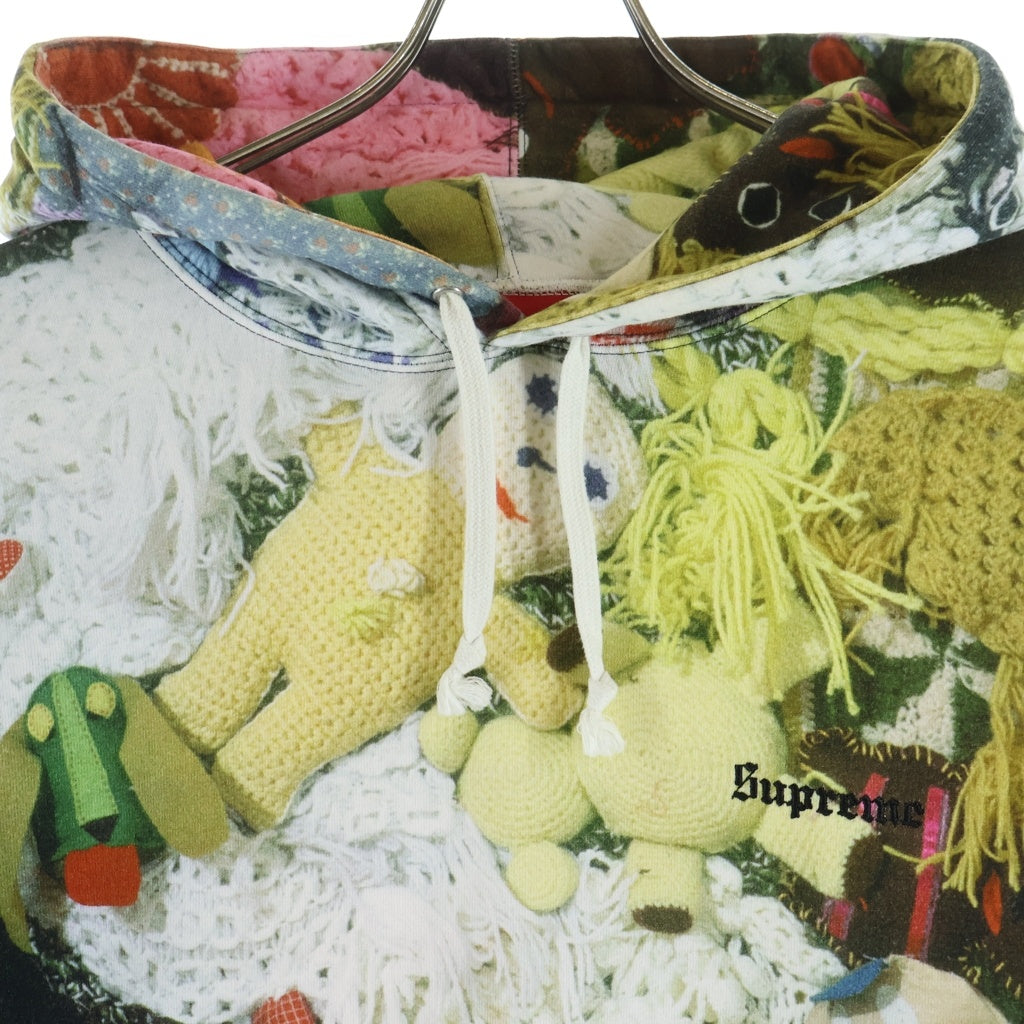SUPREME(シュプリーム) 18AW Mike Kelley More Love Hours Hooded Sweatshirt マイク ケリー モア ラブ アワーズ フーデッド プルオーバーパーカー マルチ