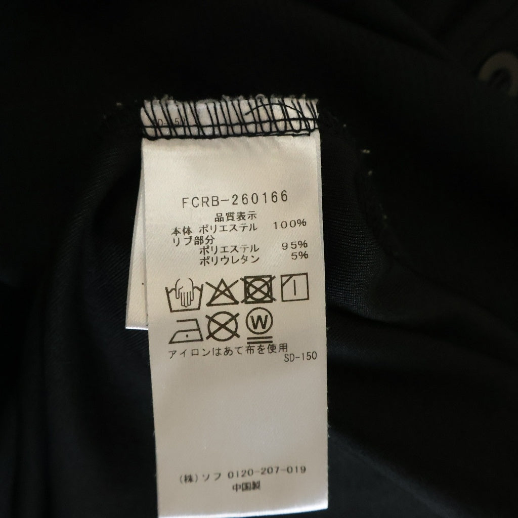 F.C.R.B./F.C.Real Bristol/FCRB(エフシーアールビー/エフシーレアルブリストル) 26SS Coca-Cola Fanatics STADIUM SHIRT コカ・コーラ スタジアムシャツ ゲームシャツ FCRB-260166 ブラック