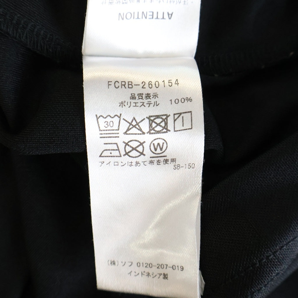 F.C.R.B./F.C.Real Bristol/FCRB(エフシーアールビー/エフシーレアルブリストル) 26SS Coca-Cola WEAVE STRIPE GAME SHIRT コカ・コーラ ストライプ ゲームシャツ FCRB-260154 ブラック